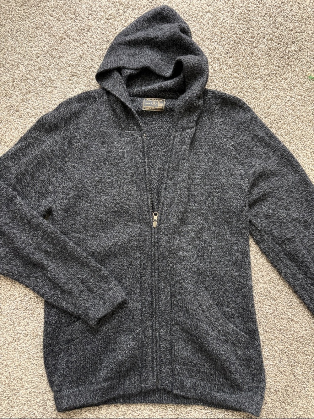 100% Alpaca Wool Knit Sweater